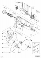 HITACHI DRY CUT METAL SAW CD 12F SPARE PARTS