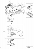 HITACHI CORDLESS GRASS SHEAR CG 10DL SPARE PARTS