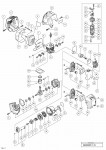 HITACHI ENGINE GRASS TRIMMER CG 24EAP2 SPARE PARTS