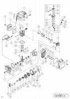 HITACHI ENGINE GRASS TRIMMER/BRUSH CUTTER CG 27ECM SPARE PARTS