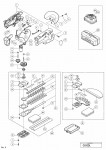 HITACHI CORDLESS SHRUB SHEAR CH 10DL SPARE PARTS