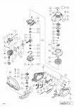 HITACHI ENGINE HEDGE TRIMMER CH 62EA3 SPARE PARTS