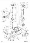 HITACHI ENGINE HEDGE TRIMMER CH 78EC3 SPARE PARTS