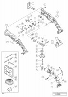 HITACHI CORDLESS MINI SAW CJ 10DL SPARE PARTS