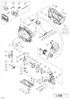 HITACHI CORDLESS JIG SAW CJ 18DMR SPARE PARTS