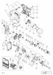 HITACHI M10 CORDLESS STUD CUTTER CL 10D2 SPARE PARTS