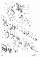 HITACHI M10 CORDLESS STUD CUTTER CL 10D2 SPARE PARTS