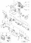 HITACHI CORDLESS STUD CUTTER CL 14DSL SPARE PARTS