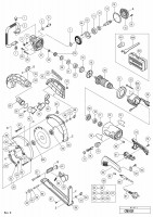 HITACHI CUTTER CM 9SR SPARE PARTS