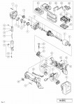 HITACHI CORDLESS NIBBLER CN 18DSL SPARE PARTS