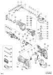 HITACHI CORDLESS RECIPROCATING SAW CR 18DMR SPARE PARTS