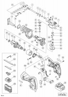 HITACHI CORDLESS RECIPROCATING SAW CR 18DSL SPARE PARTS