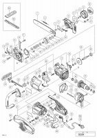 HITACHI CHAIN SAW CS 30Y SPARE PARTS