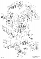 HITACHI ENGINE CHAIN SAW CS 33EDT SPARE PARTS