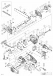 HITACHI CHAIN SAW CS 40Y SPARE PARTS