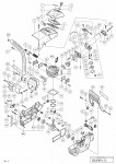 HITACHI ENGINE CHAIN SAW CS 51EAP SPARE PARTS