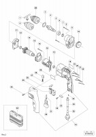 HITACHI 10MM DRILL D 10VC2 SPARE PARTS