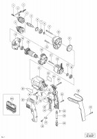 HITACHI 10MM DRILL D 10VF SPARE PARTS