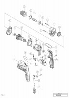 HITACHI 10MM DRILL D 10VH2 SPARE PARTS