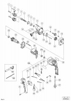 HITACHI DRILL D 10VJ SPARE PARTS