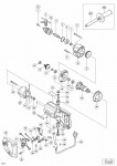 HITACHI DRILL D 13SA SPARE PARTS