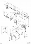 HITACHI DRILL D 13VH SPARE PARTS