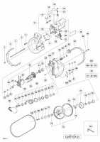 HITACHI 120MM(4-3/4)ROTARY BAND SAW D 28770 SPARE PARTS