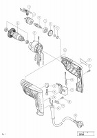 HITACHI DRILL D 6VA SPARE PARTS