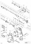 HITACHI CORDLESS ROTARY HAMMER DH 14DL SPARE PARTS