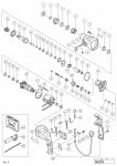 HITACHI ROTARY HAMMER DH 22PG SPARE PARTS