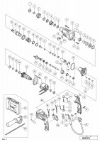 HITACHI ROTARY HAMMER DH 22PH SPARE PARTS