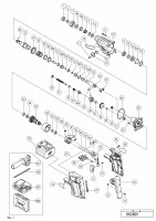 HITACHI CORDLESS ROTARY HAMMER DH 24DV SPARE PARTS