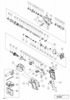 HITACHI CORDLESS ROTARY HAMMER DH 24DV SPARE PARTS