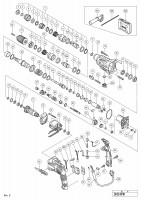 HITACHI ROTARY HAMMER DH 24PM SPARE PARTS