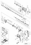 HITACHI ROTARY HAMMER DH 26PB SPARE PARTS