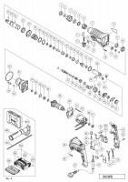 HITACHI ROTARY HAMMER DH 26PB SPARE PARTS