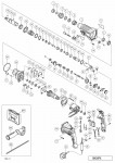 HITACHI ROTARY HAMMER DH 28PX SPARE PARTS