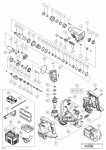 HITACHI CORDLESS ROTARY HAMMER DH 36DBL SPARE PARTS