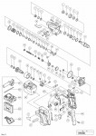 HITACHI CORDLESS ROTARY HAMMER DH 36DL SPARE PARTS