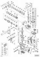 HITACHI HAMMER DRILL DH 40FR SPARE PARTS