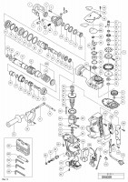 HITACHI HAMMER DRILL DH 40SR SPARE PARTS