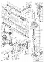 HITACHI ROTARY HAMMER DH 45ME SPARE PARTS