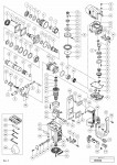 HITACHI HAMMER DRILL DH 45SA SPARE PARTS