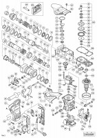 HITACHI ROTARY HAMMER DH 50MR SPARE PARTS