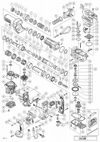 HITACHI ROTARY HAMMER DH 52ME SPARE PARTS