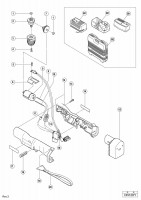 HITACHI CORDLESS ANGLE DRILL DN 12DY SPARE PARTS