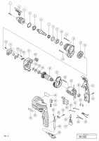 HITACHI IMPACT DRILL DV 13SS SPARE PARTS