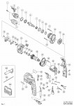 HITACHI IMPACT DRILL DV 13VSS SPARE PARTS