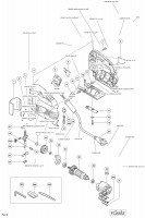 HITACHI JIG SAW FCJ 65S3 SPARE PARTS