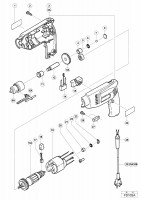 HITACHI DRILL FD 10SA SPARE PARTS